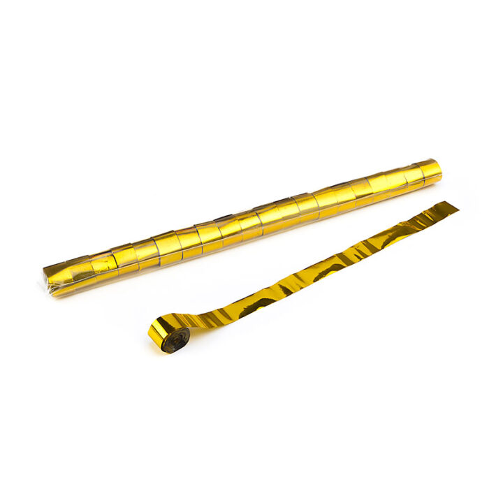 MagicFX - Metallic Stadium Streamers 20 m x 2,5 cm - Gold